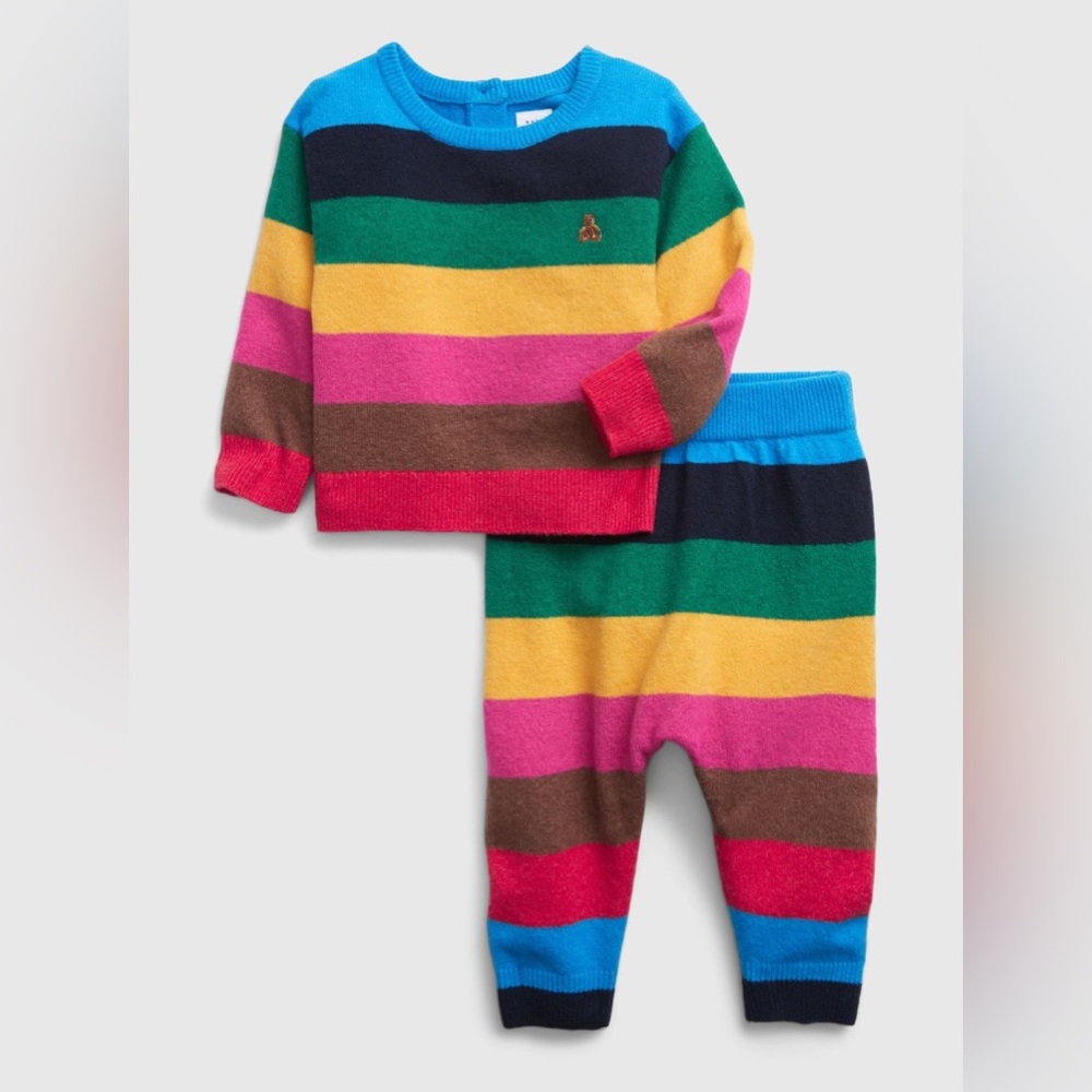 Baby Gap Happy Stripe Set